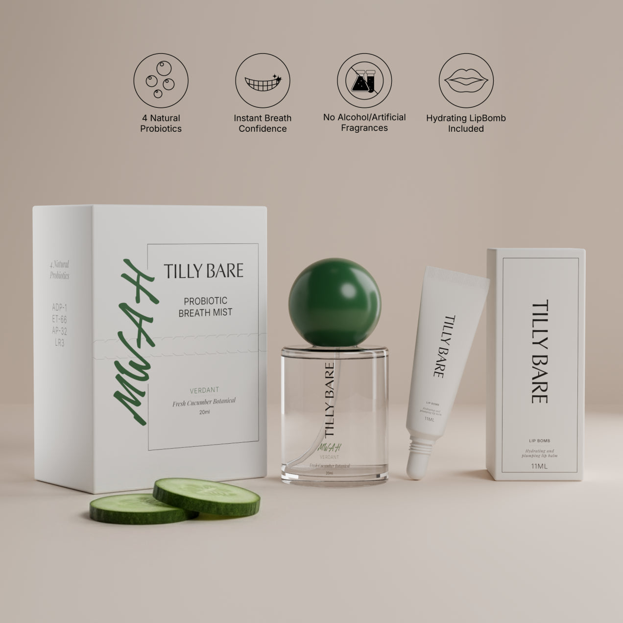 MWAH Probiotic Breath Mist