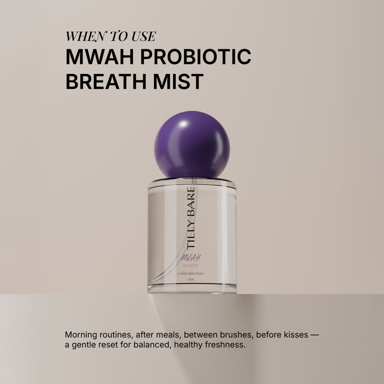 MWAH Probiotic Breath Mist
